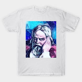 Snorri Sturluson Snowy Portrait | Snorri Sturluson Artwork 13 T-Shirt